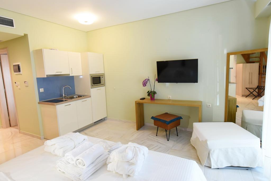 Edem Luxury Apartments Néa Péramos Zimmer foto