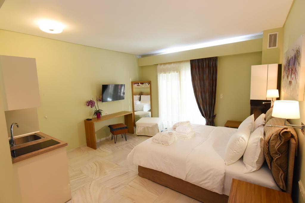 Edem Luxury Apartments Néa Péramos Zimmer foto